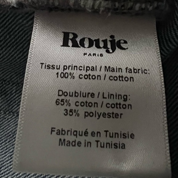 ROUJE Paris Marais Jeans in Indigo Double stone (Rouje size) 31 New with tags! - Picture 8 of 9
